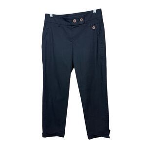 Gunex for Brunello Cucinelli Crop Pants in Black Women's Sz. 4